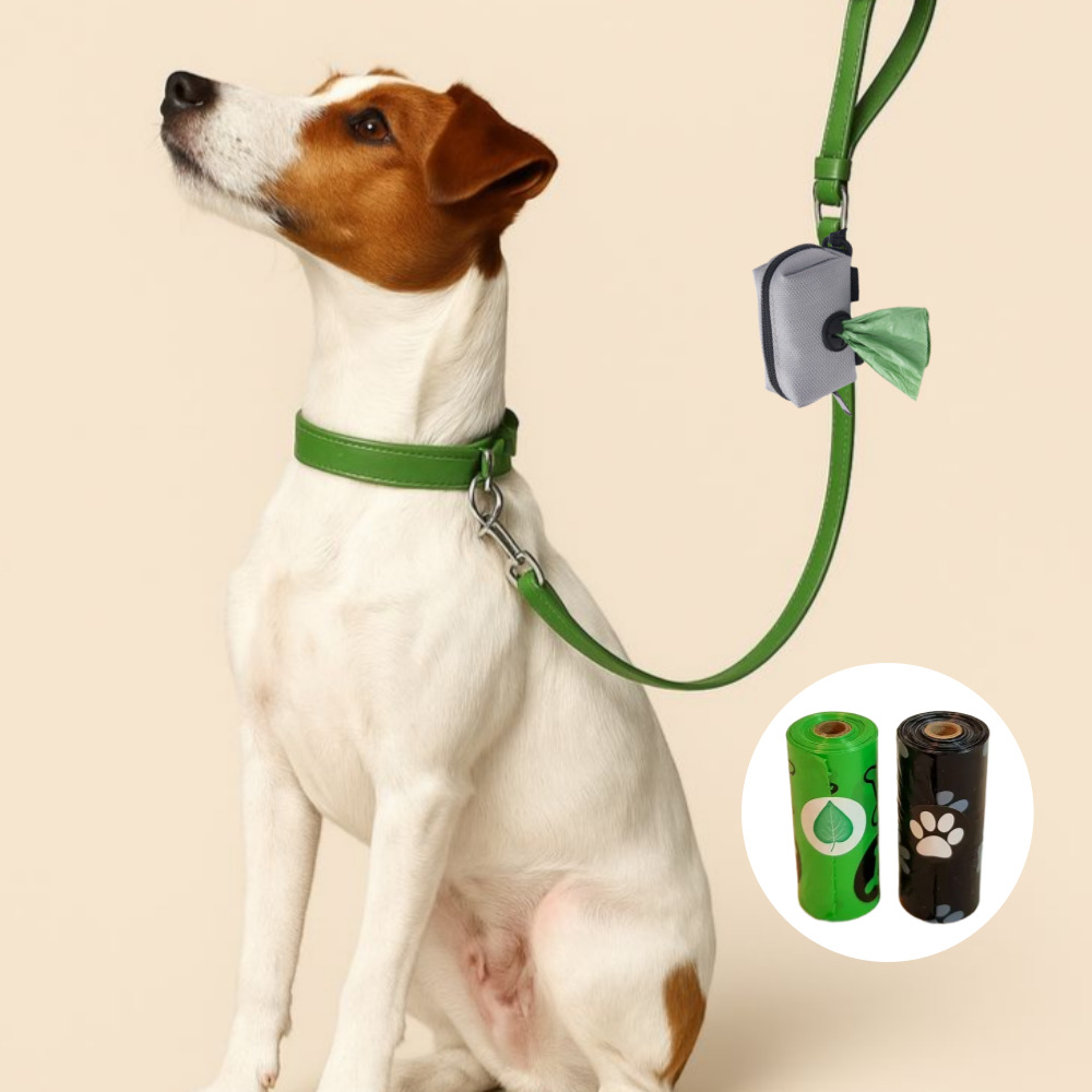 8LOME 강아지 산책용 풉백 파우치 리드줄 홀더형 미니 트릿백 & 배변봉투 세트 9,900원