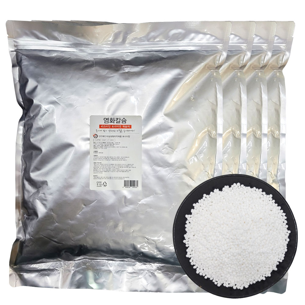 맑은나라 제설용 염화칼슘 3kg 수량별선택, 4개 14,500원