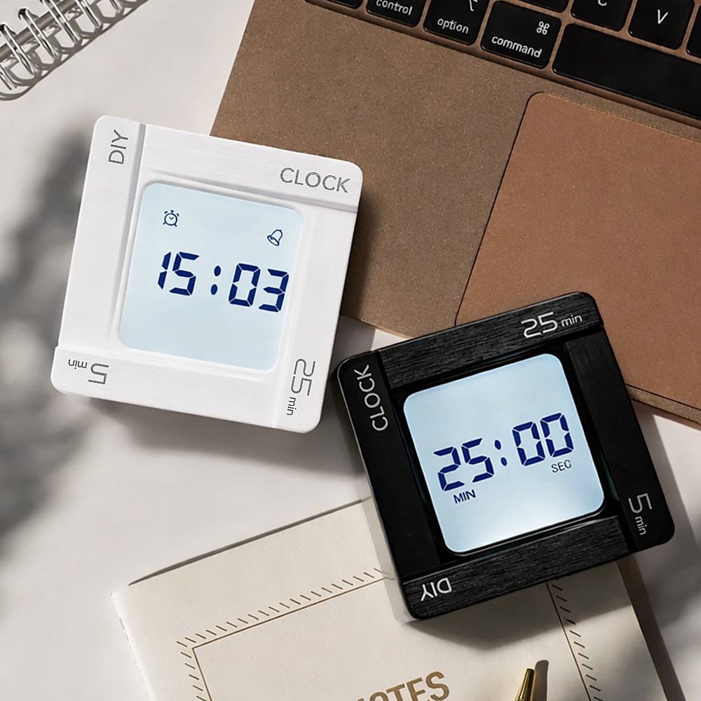 에뜰 무소음 뽀모도로 타이머 시계 구글 공부 스톱워치 19,900원