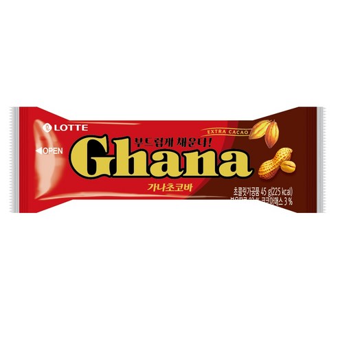 롯데제과 가나초코바 땅콩 48,540원