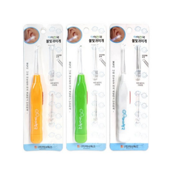 아이천국 LED 불빛 귀이개 3종 950원
