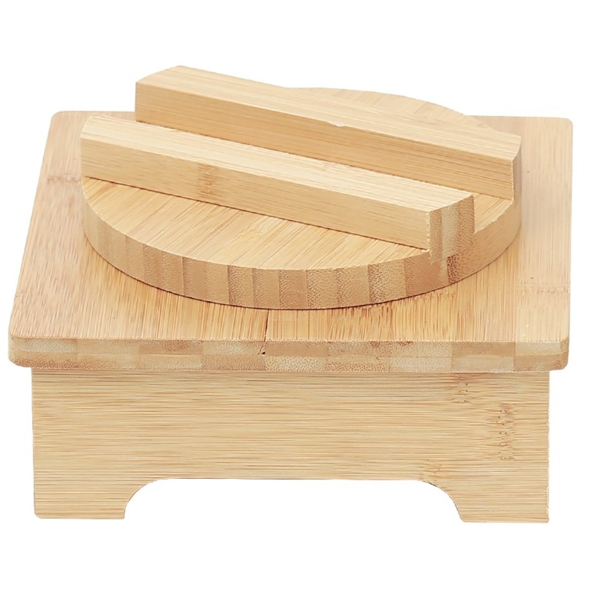 인덕션 스텐 통3중 압력솥, [단품]2.2L전용 대나무받침대, 1개, 2.2L 23,000원