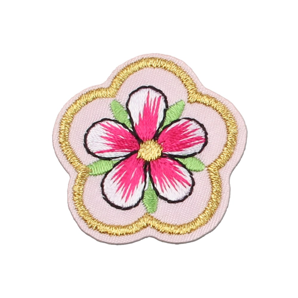 무궁화 와펜 자수패치 한복장식 자수꽃 패치 마크 열접착형 5,900원