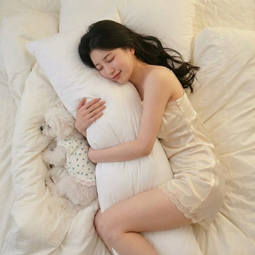 코트니 다키마쿠라 애니 베개 바디필로우 160x50, 화이트 53,000원