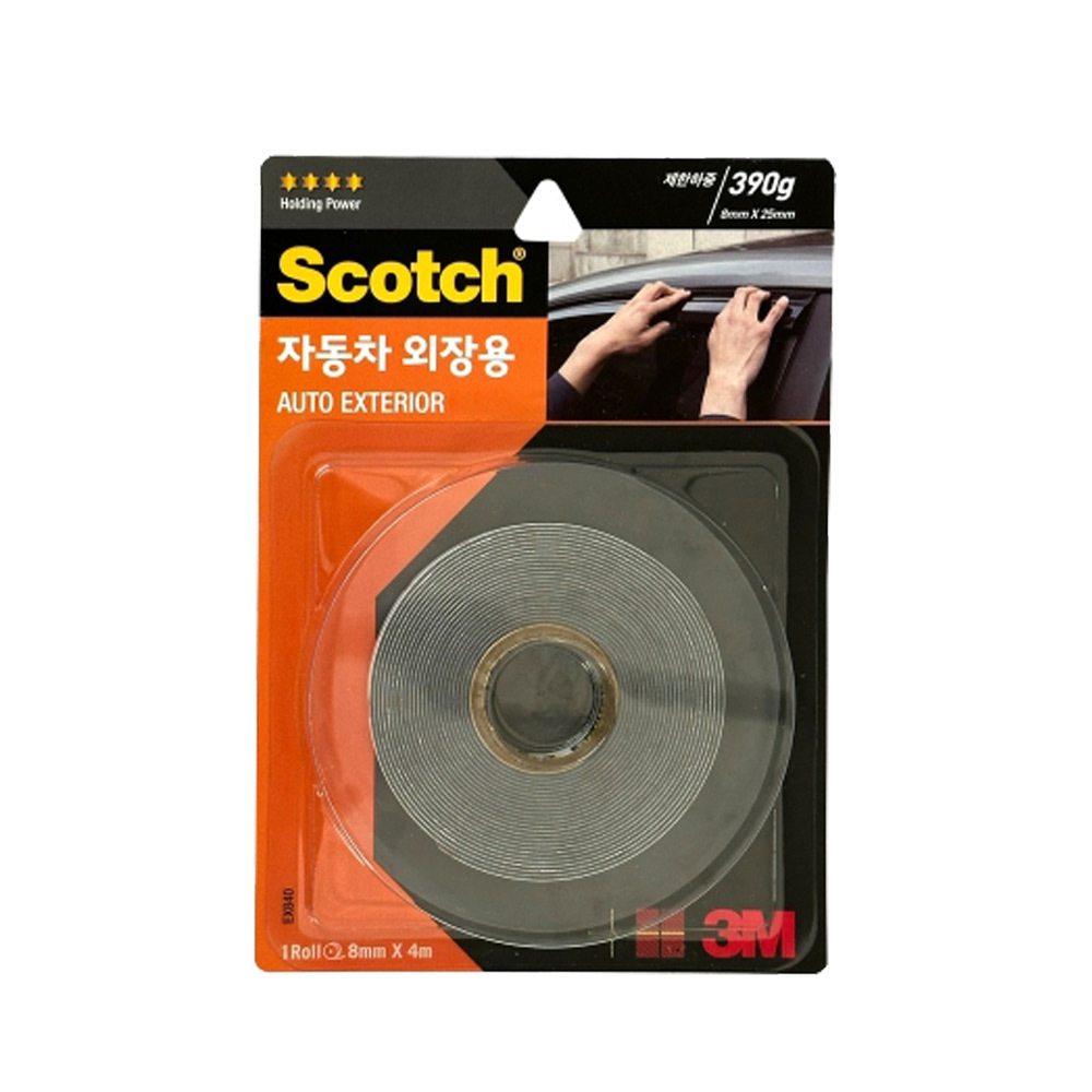 3M 강력 양면테이프 차량용 범퍼 스포일러 자동차 외장용 8mm 10,700원