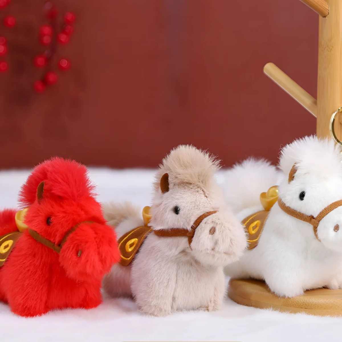 토브몰 말 인형 퍼 키링 가방고리 자동차키홀더 14,900원