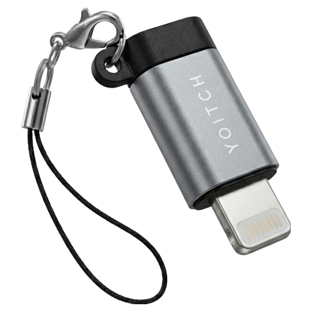 요이치 C타입-애플8핀 변환 젠더 + 스트랩 고리 세트, 그레이, 1세트, 2.5cm 1,930원