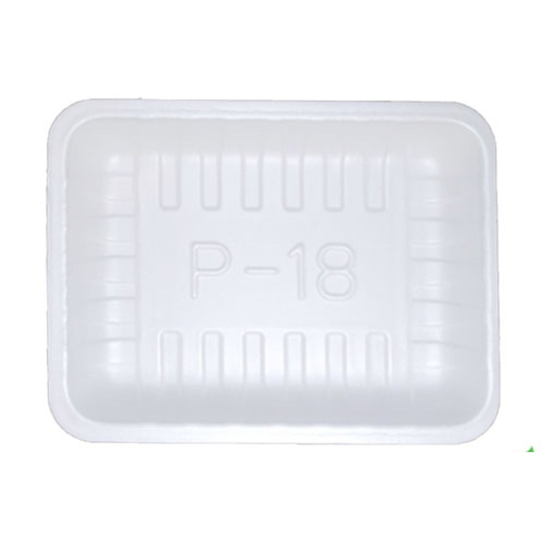 풍원 PSP트레이 발포트레이 18호 스티로폼용기 떡 정육 생선 야채 포장용기, 1박스, 1000개 54,490원