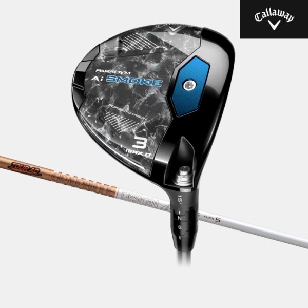 [캘러웨이골프] [주문제작]2024 캘러웨이 패러다임 Ai SMOKE MAX D 페어웨이우드[남성용][TOUR AD GC] 579,000원
