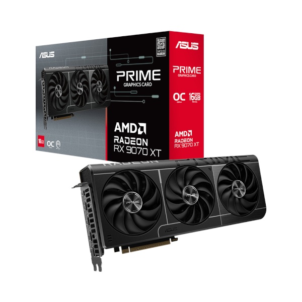 [ASUS] PRIME 라데온 RX 9070 XT OC D6 16GB 대원씨티에스 1,188,150원