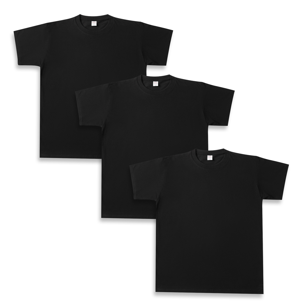 1+1+1 베이직 면 26수  라운드 반팔면티 3P세트 베이잉, 현재가 14,880원