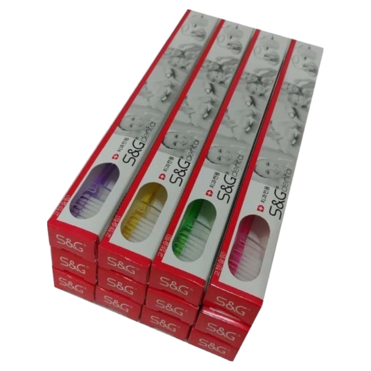 에스앤지 치과전용칫솔 교정용슬림모 13,800원