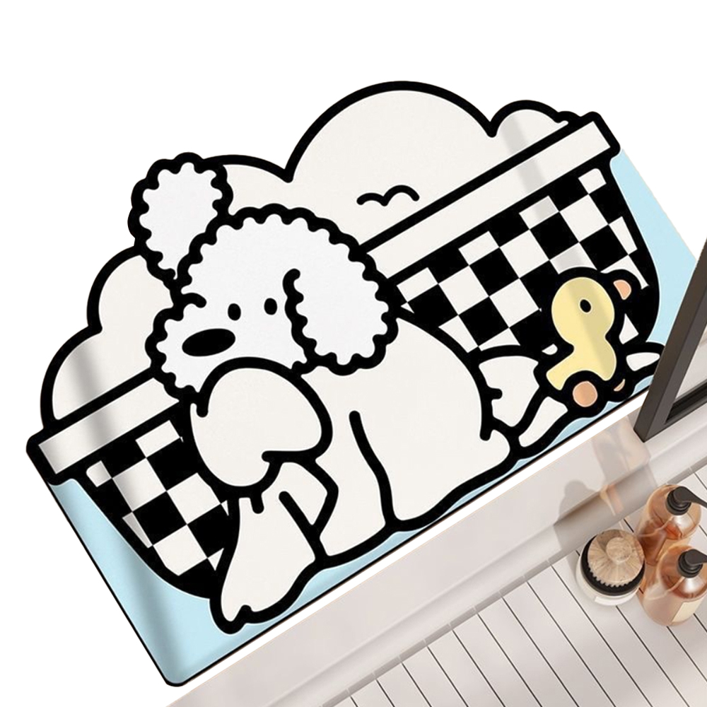 코튼뷰 빨아쓰는 주방 욕실 규조토 발매트 6,000원