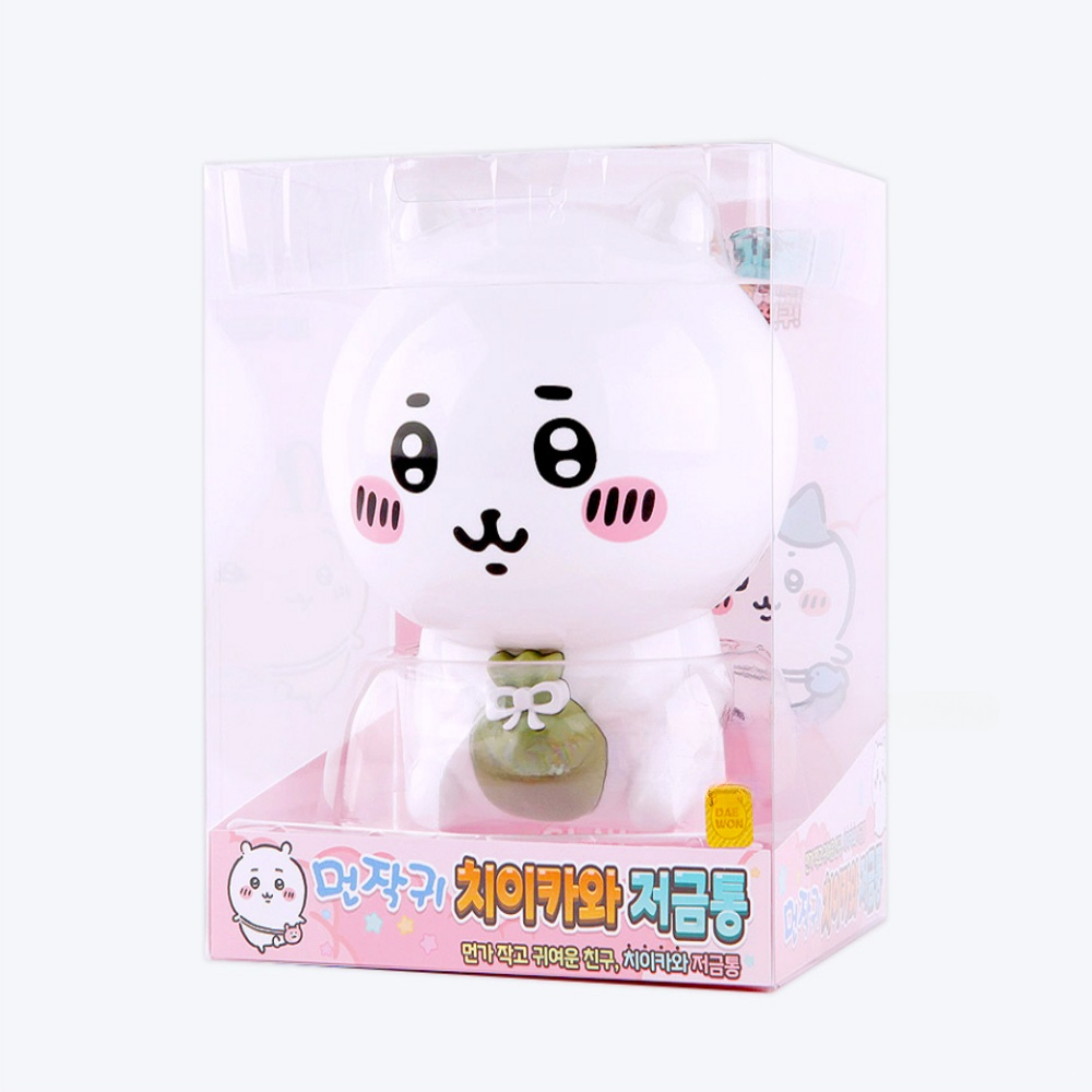 다팔래용 먼작귀 치이카와 가르마 저금통 귀여운 애니 만화 캐릭터 굿즈 16,000원