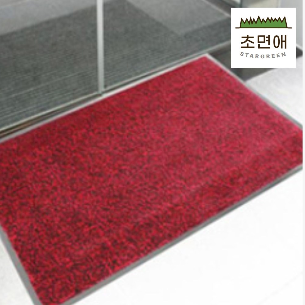초면애 규격현관매트 업소용 먼지털이 수분제거 해피론매트, 해피론 레드, 1개 30,000원