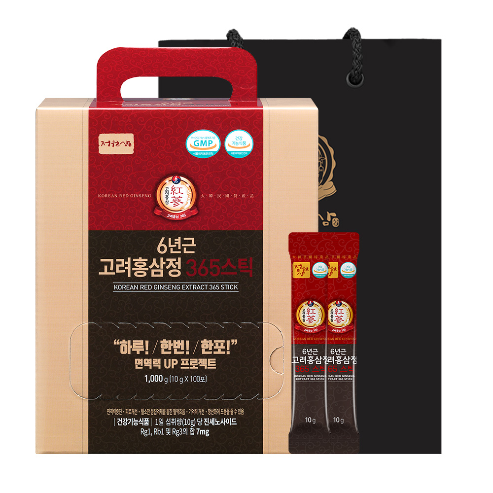 정원삼 6년근 고려홍삼정 365스틱 79,900원