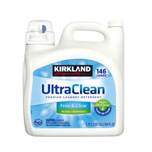 Kirkland Signature Ultra Clean 커클랜드시그니쳐 울트라클린 프리클리어 액상세탁세제 146회분 5.73L 32,600원