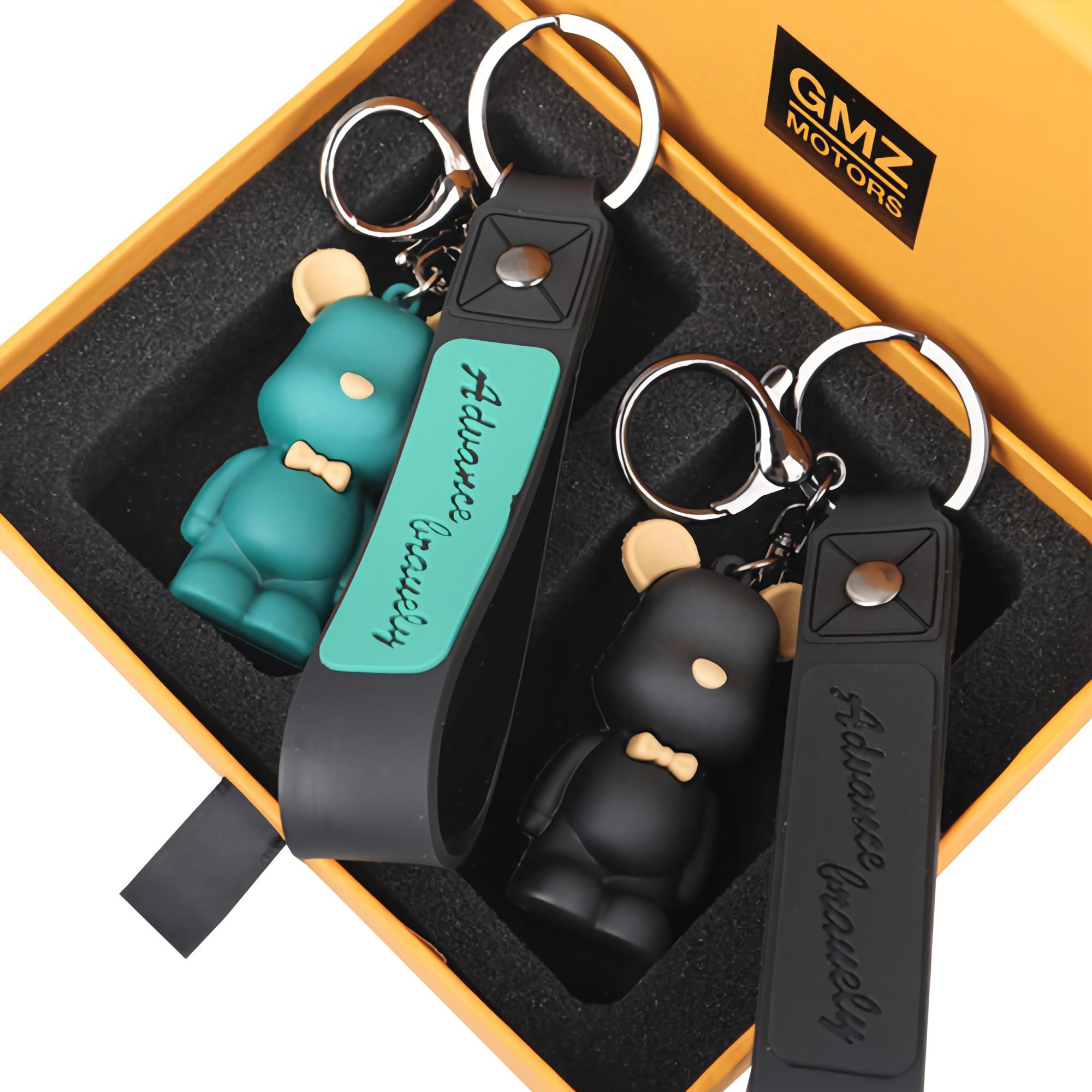 지엠지모터스 미니베어 차량용 에어팟 가방 열쇠고리 2종 세트 10,600원