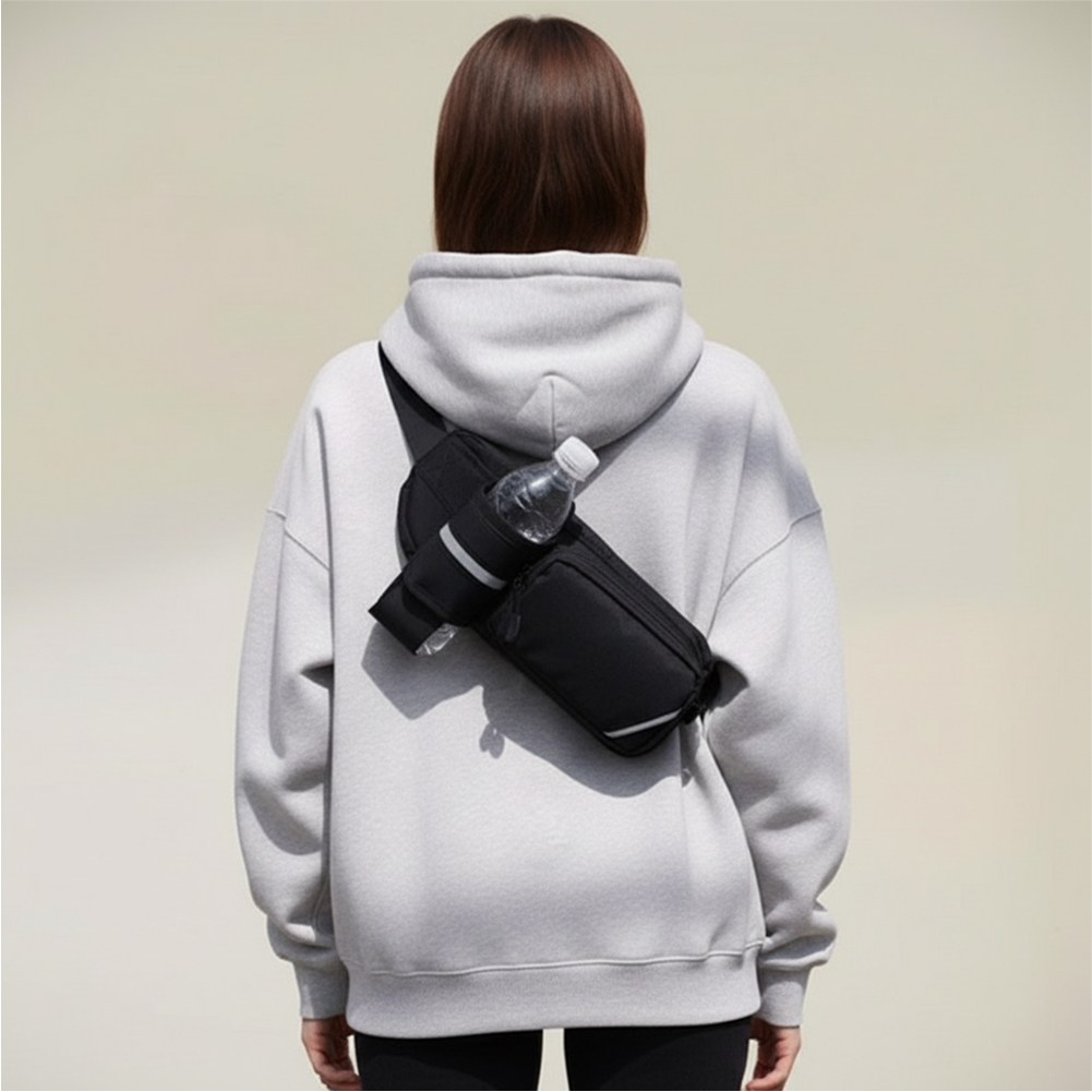 모노하우 러닝벨트 스포츠 허리에차는 물병 등산 마라톤 런닝 방수 핸드폰 어깨 수납 힙색 가방 9,900원