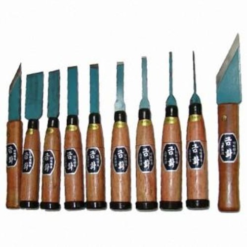 금화 하이스강 서각도 10PCS 서각칼 평도 조각도 조각칼 목공예 조각도 (서각도세트), 1개입 260,000원