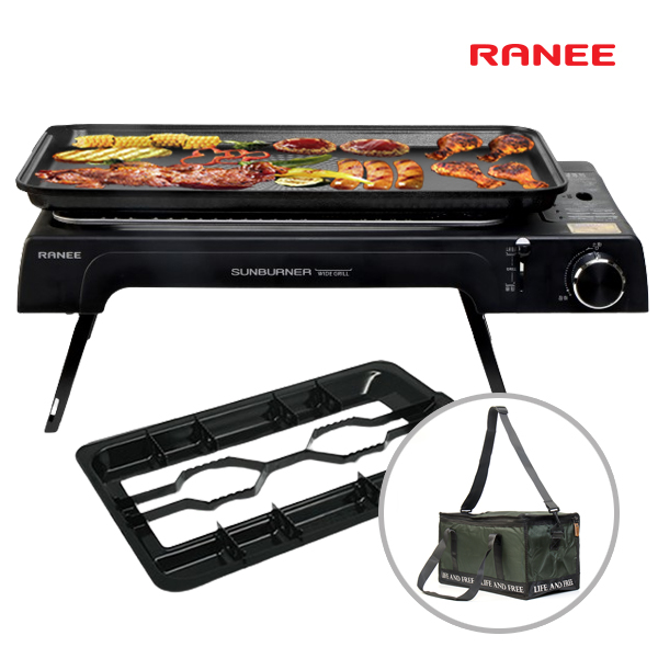 라니 가스와이드 그릴 REWG-9400B 휴대용 캠핑그릴 대형불판 사은품증정(다용도 피크닉 가방) 146,000원
