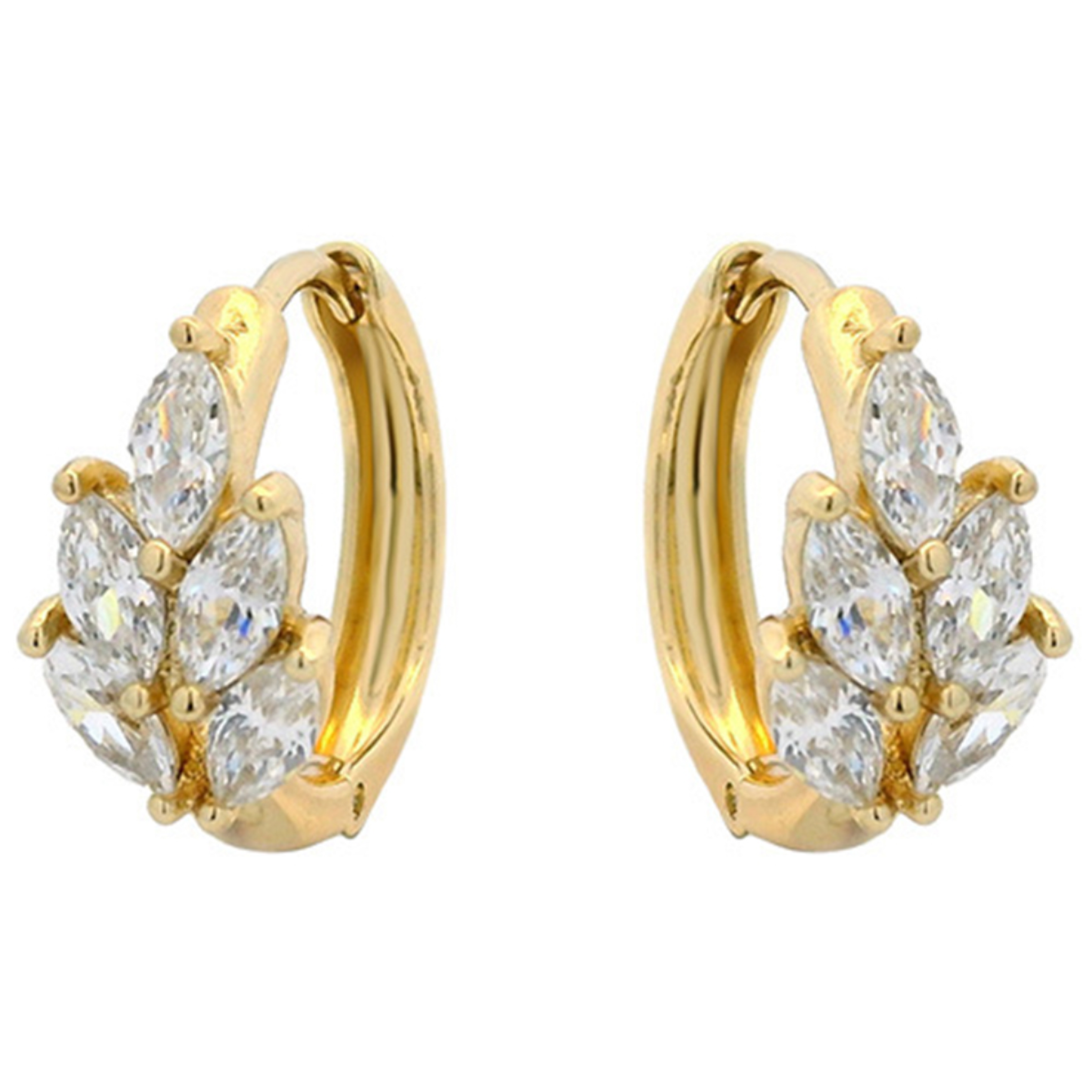 NXNA 925 도금 14K 골드 세팅 호석 귀걸이 컴팩트 프린지 귀걸이 생일 선물 CZW-ED021 43,800원