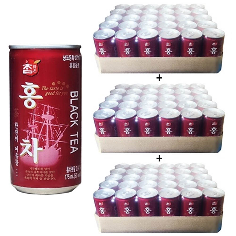 참맑은 홍차 175ml 90개 (30캔X3박스)미니캔 업소용 캔음료. 14,980원