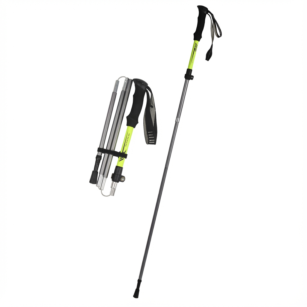ZHEYE 초경량 접이식 듀랄루민7075 트레킹폴 등산스틱, 1개, 형광그린 21,180원