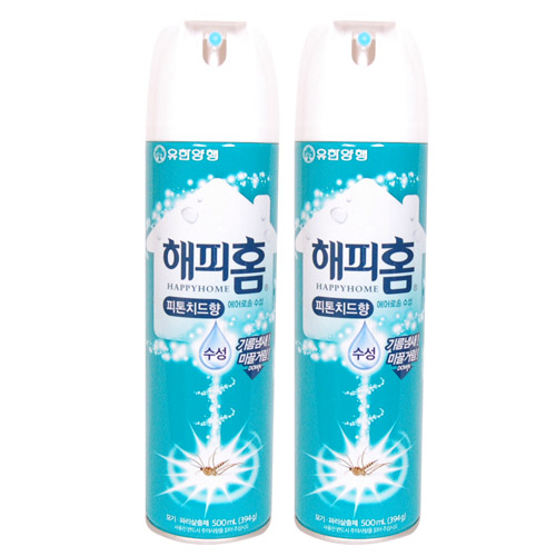 해피홈 에어로솔 모기(피톤치드향) 500ml 10,700원