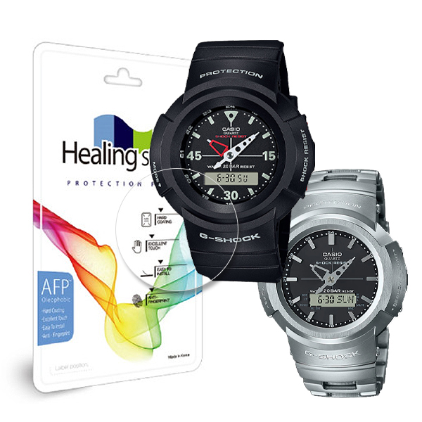 지샥 AW-500 AWM-500D AW-500E-1E 전용 힐링쉴드 시계보호필름 기스방지 유리보호필름 10,500원