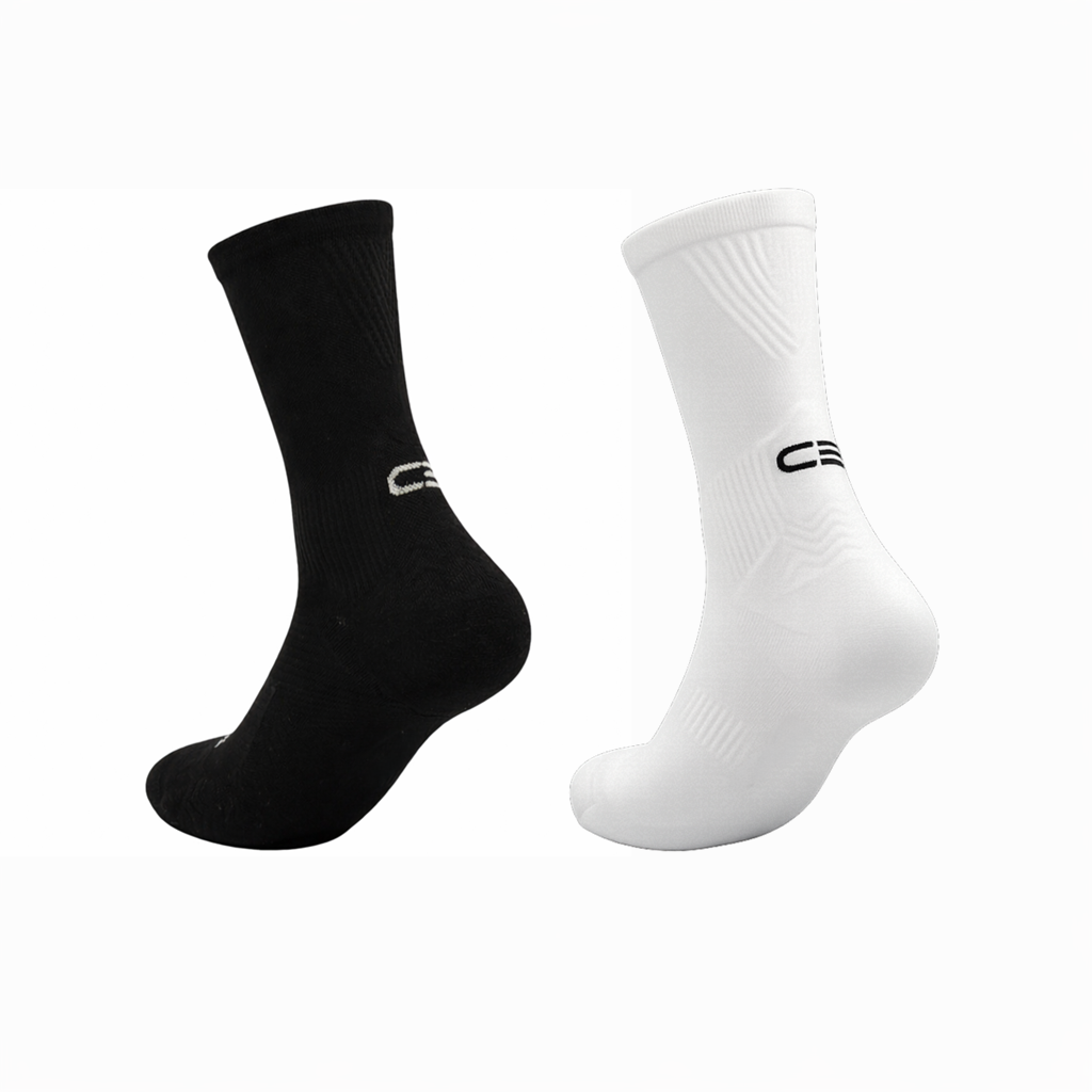 C2양말 운동 기능성 러닝양말 PACER 5PACK 러닝 골프 테니스 운동 마라톤 트레일러닝, 화이트, 5개 40,000원
