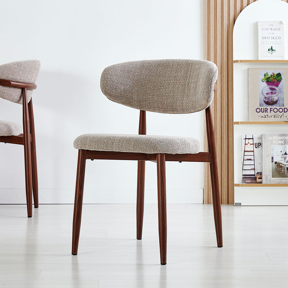 [모던하우스 인천점] 클로드 체어_월넛_DL0624014, 1개, 브라운 116,100원