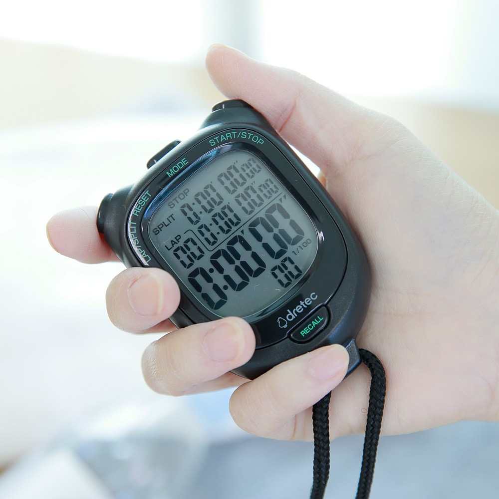 드레텍 운동 큰화면 초시계 알람 카운터 스톱워치 SW-121 19,800원