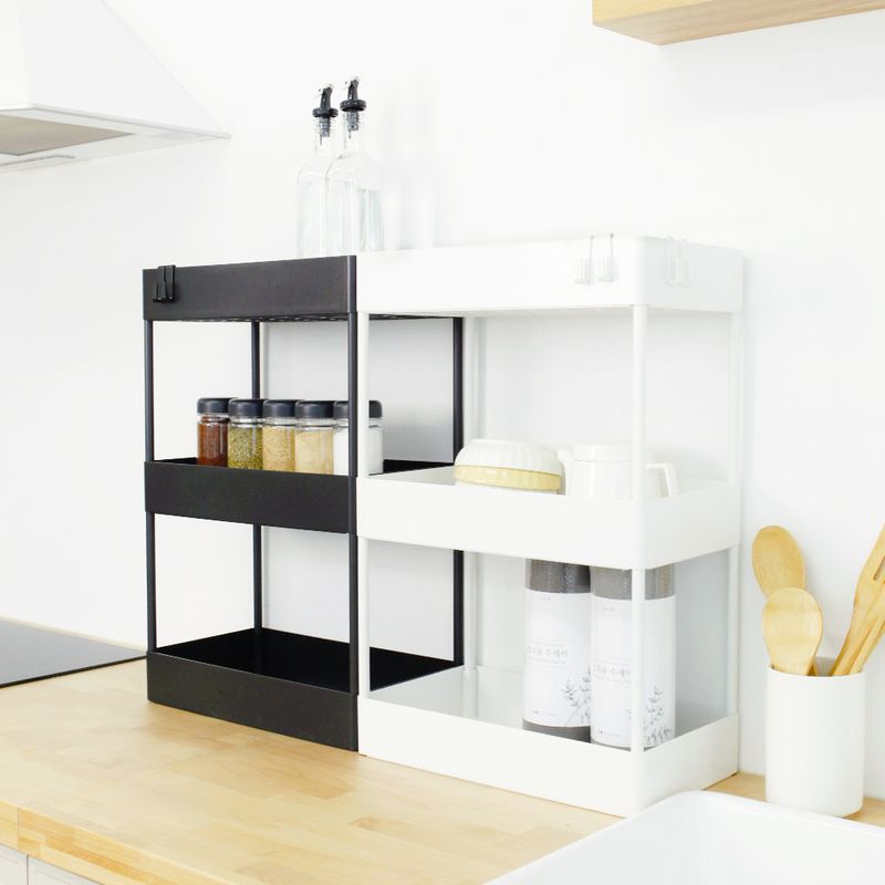 아트박스/가쯔 고정식 주방선반 틈새 수납장 3단 2개 13,220원