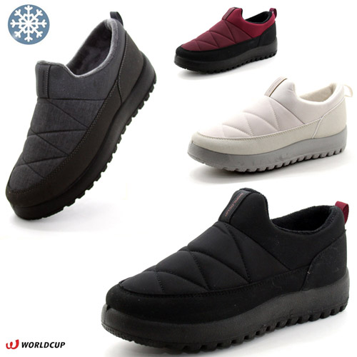 [초경량 방한 생활방수] 당일출고 안신은듯 가볍고 발볼편한 착화감좋은 남성 여성 따뜻한 겨울 보아털 패딩 키커보이는 스니커즈 신고벗고 편한 슬립온 방한운동화 27,220원