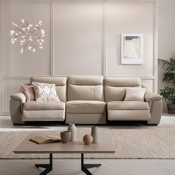 리바트 레가토 가죽 4인용 양면형 리클라이너 소파 방문설치 1,675,860원