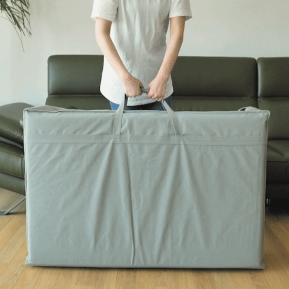 3단 접이식매트리스 이사보관가방 그레이(슈퍼싱글/퀸) 19,990원