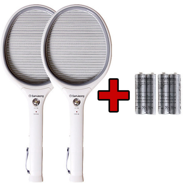 (주)에이스샵_ 1+1 전기 모기채(건전지포함) 해충킬러 중 전자 모기채 모기퇴치 26,800원