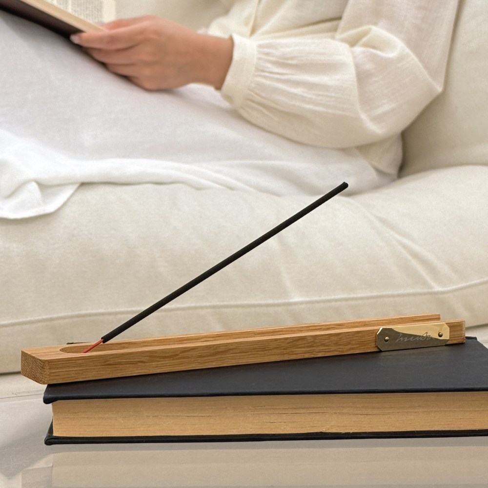 무다(MUDA)원목 인센스 스틱 홀더 심플 20,000원