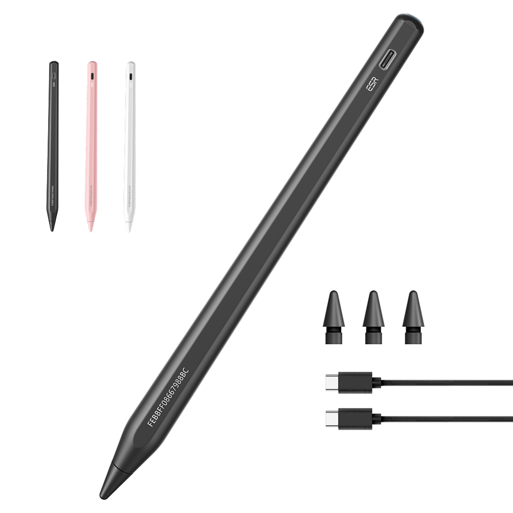 ESR 지오 아이패드 나의찾기 호환 스타일러스 터치펜, 1개, 블랙 47,400원