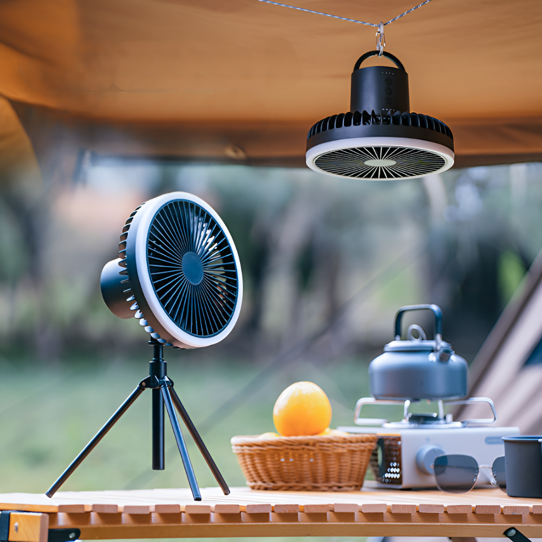 월드판다 캠핑용 무선 선풍기 LED 걸이형 스탠드 조명 충전식 59,900원