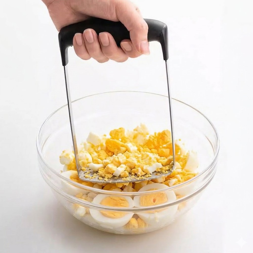 누누키친 스테인레스 포테이토 매셔 스탠 감자 으깨기, 1개 6,800원