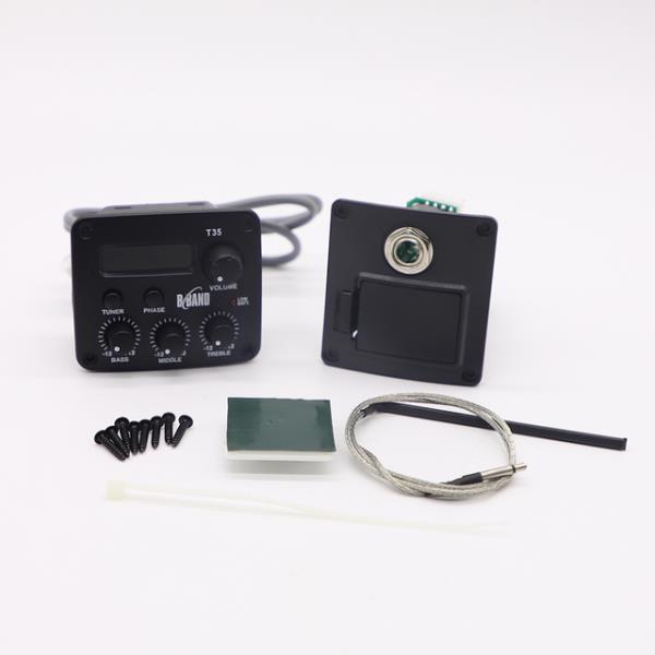 B밴드 T35 어쿠스틱 기타 프리앰프 픽업, EQ 크로매틱 디스플레이, 세라믹 피에조 튜너 내장 45,500원