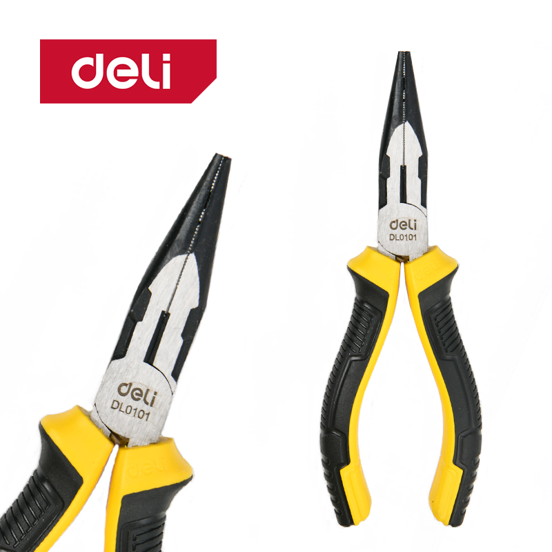 델리툴즈 롱노즈 롱노우즈 롱로즈 플라이어 6인치 (EDL0101), 1개 11,800원