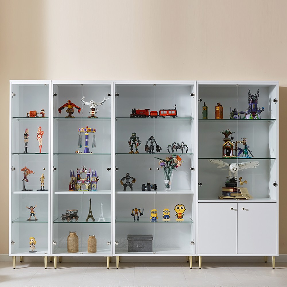 데코앤비 클레오 유리장식장 진열장시리즈 양주 레고 피규어장 227,000원