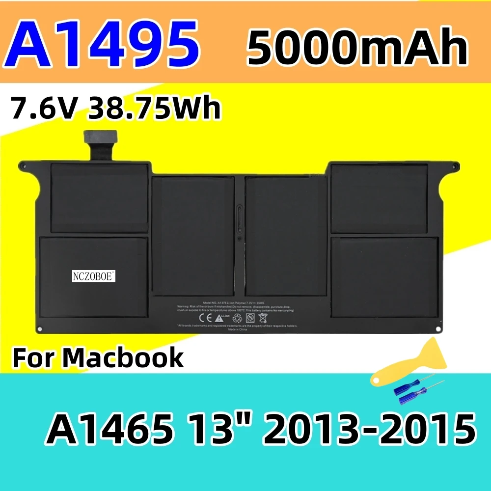 A1417 A1245 NCZOBOE 노트북 배터리 A1405 A1494 A1495 A1496 A1618 맥북용 A1237 A1304 A1369 A1466 A1398 65,600원