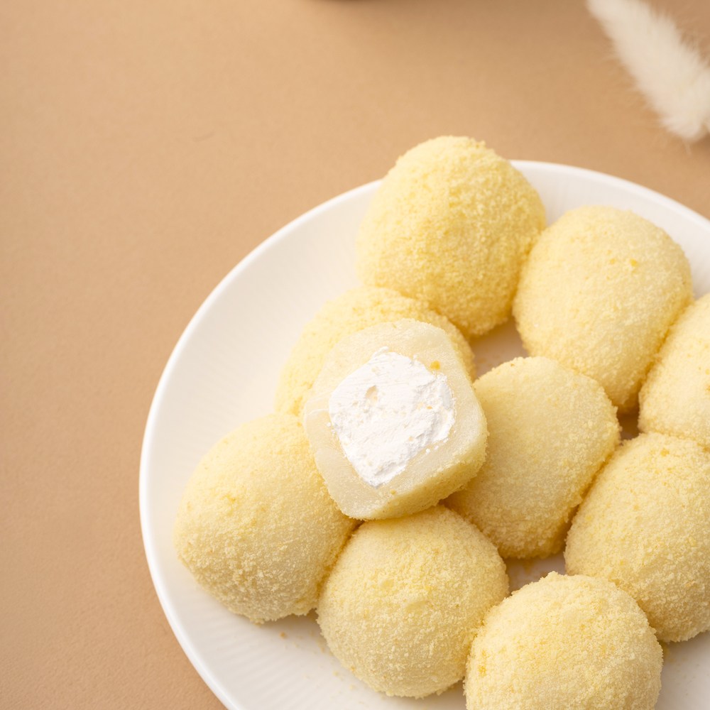 [용이네떡방]떡, 크림찰떡, 담백한크림떡, 우유크림떡, 50g, 30개 24,000원