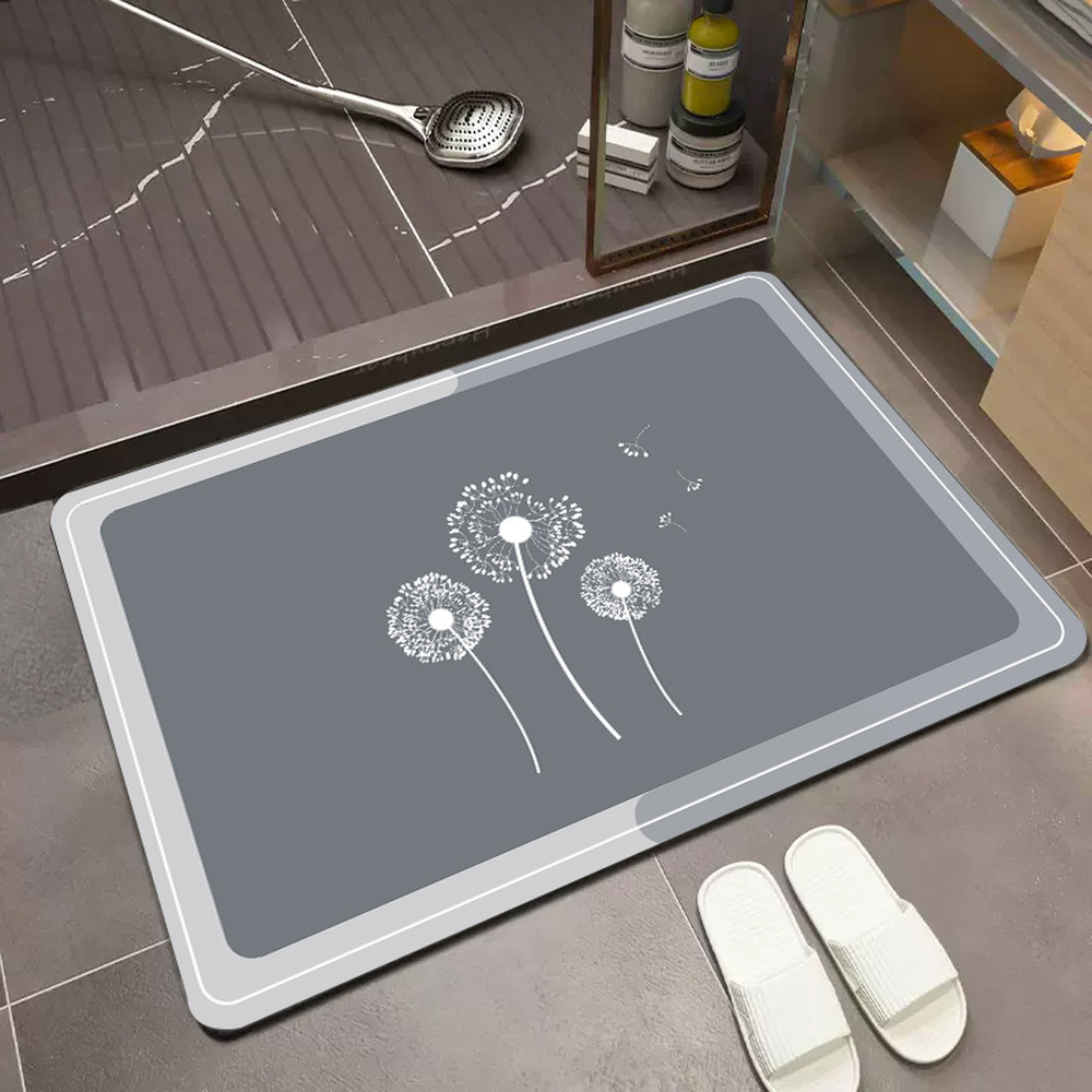 사인포스트 미끄럼방지 빨아쓰는 규조토 발매트, 민들레 12,180원