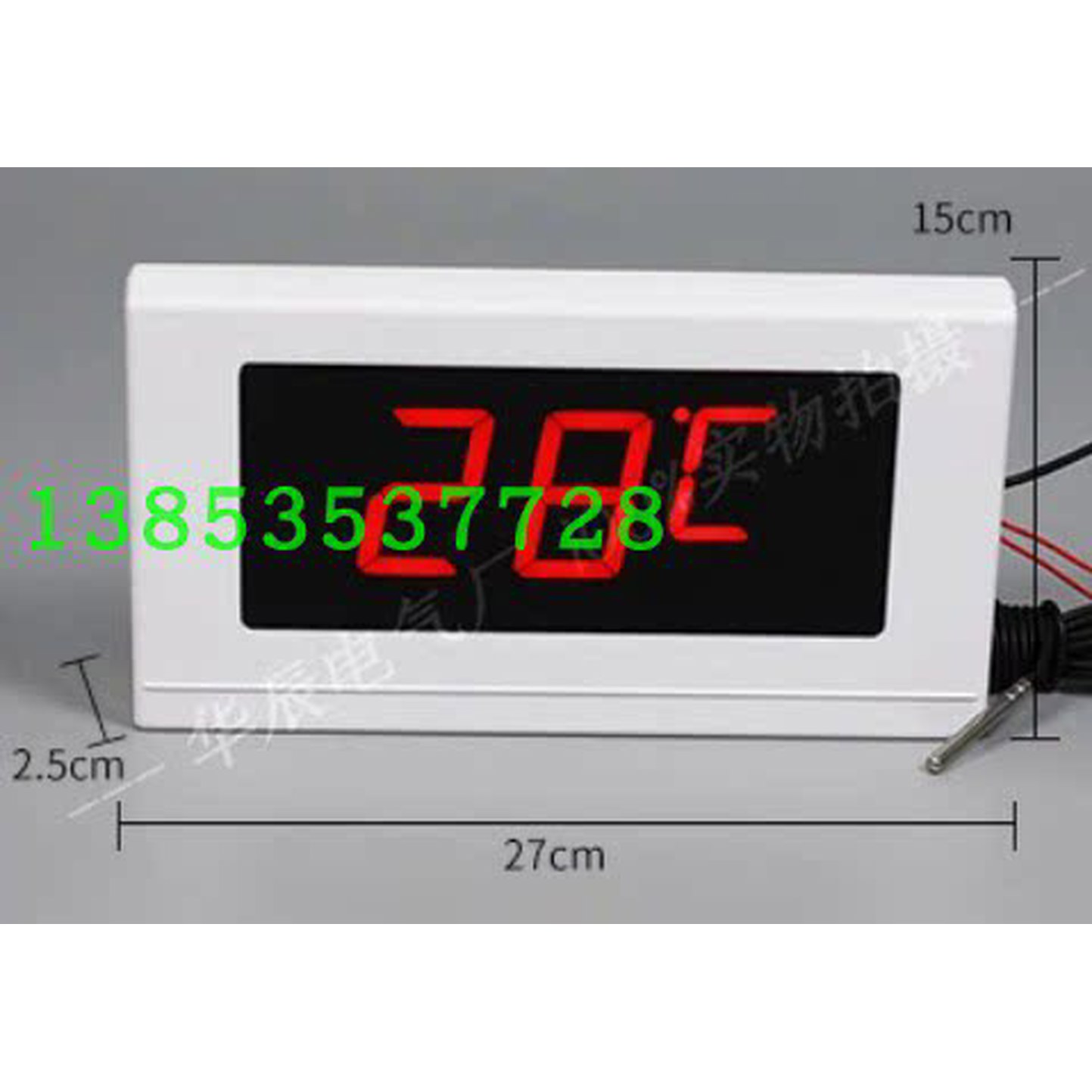 대형 찝질방 목욕탕온도계 수영장 온천 방수 수온계 스크린 51,400원