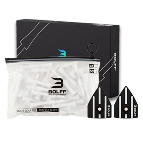BOLFF 퍼펙트샷 골프티 에이밍 높이고정 대나무티 55p 세트 18,500원
